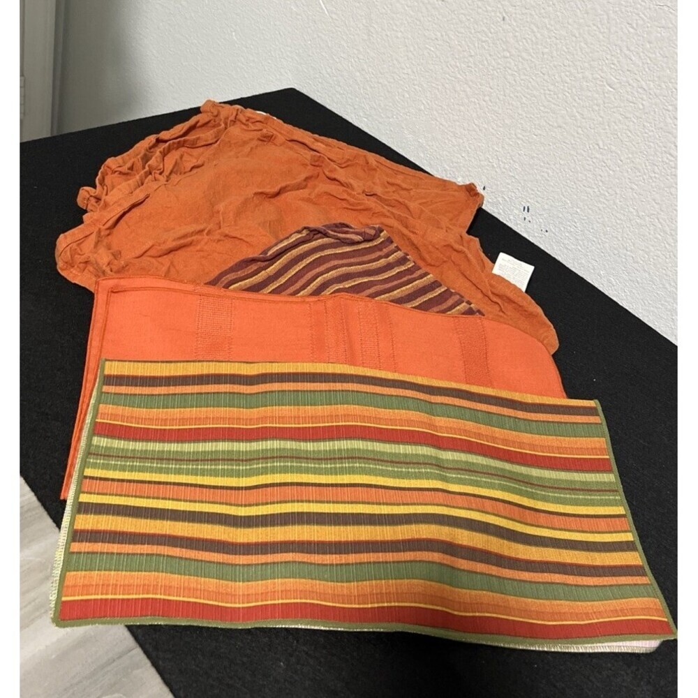 Fall Lot Placement Mats 7 Total 4 & 3 Different Patterns & Sizes See Pics